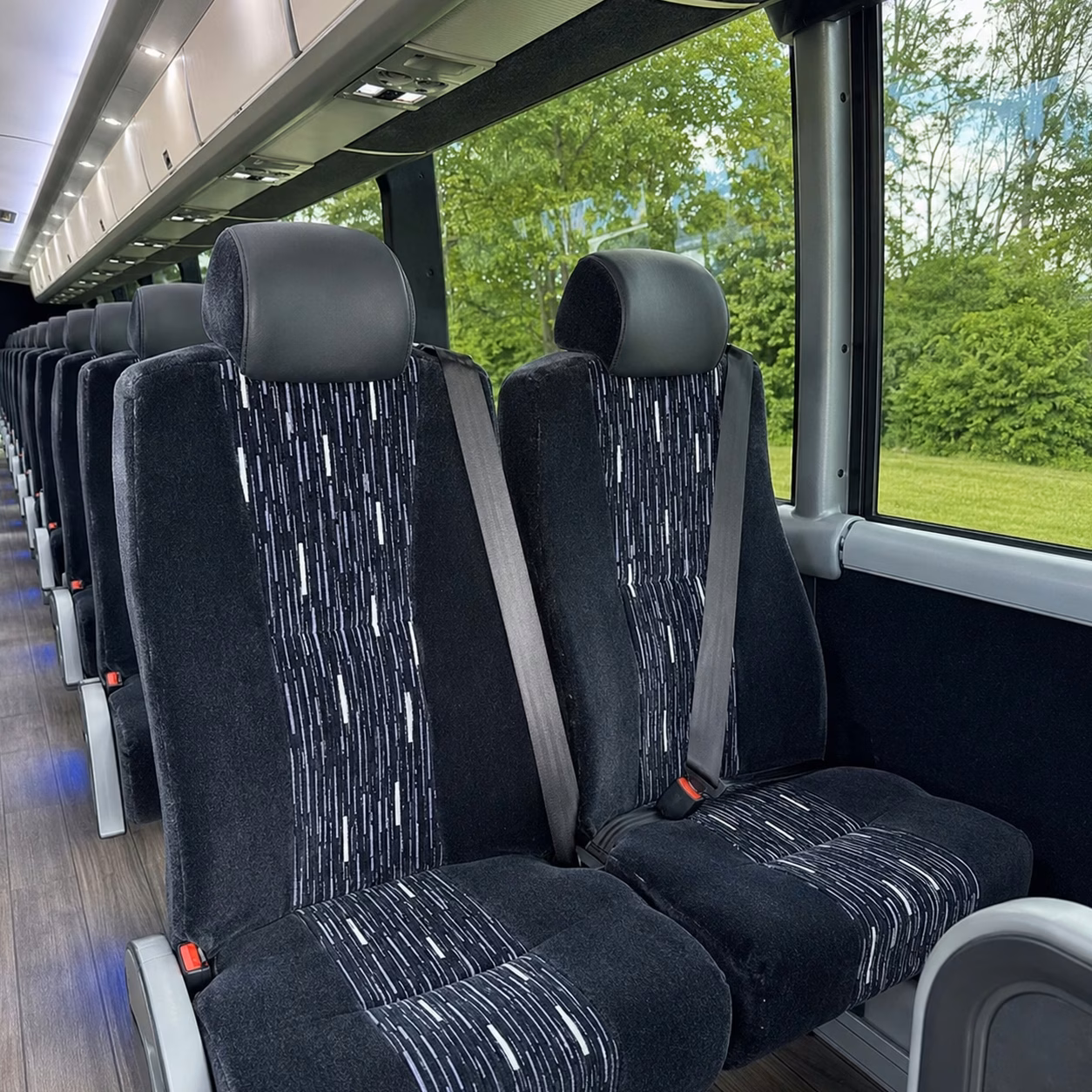 federal contractor charter bus rentals near folsom