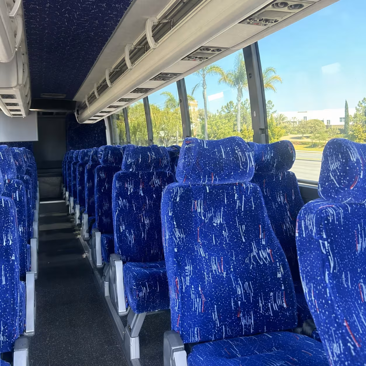 folsom charter bus interior