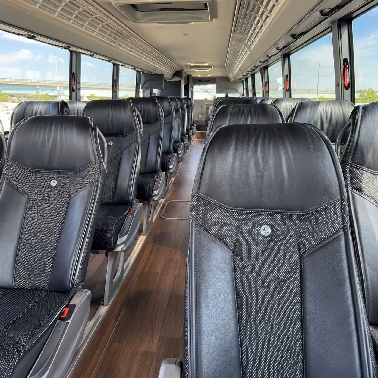 folsom charter bus rental inside