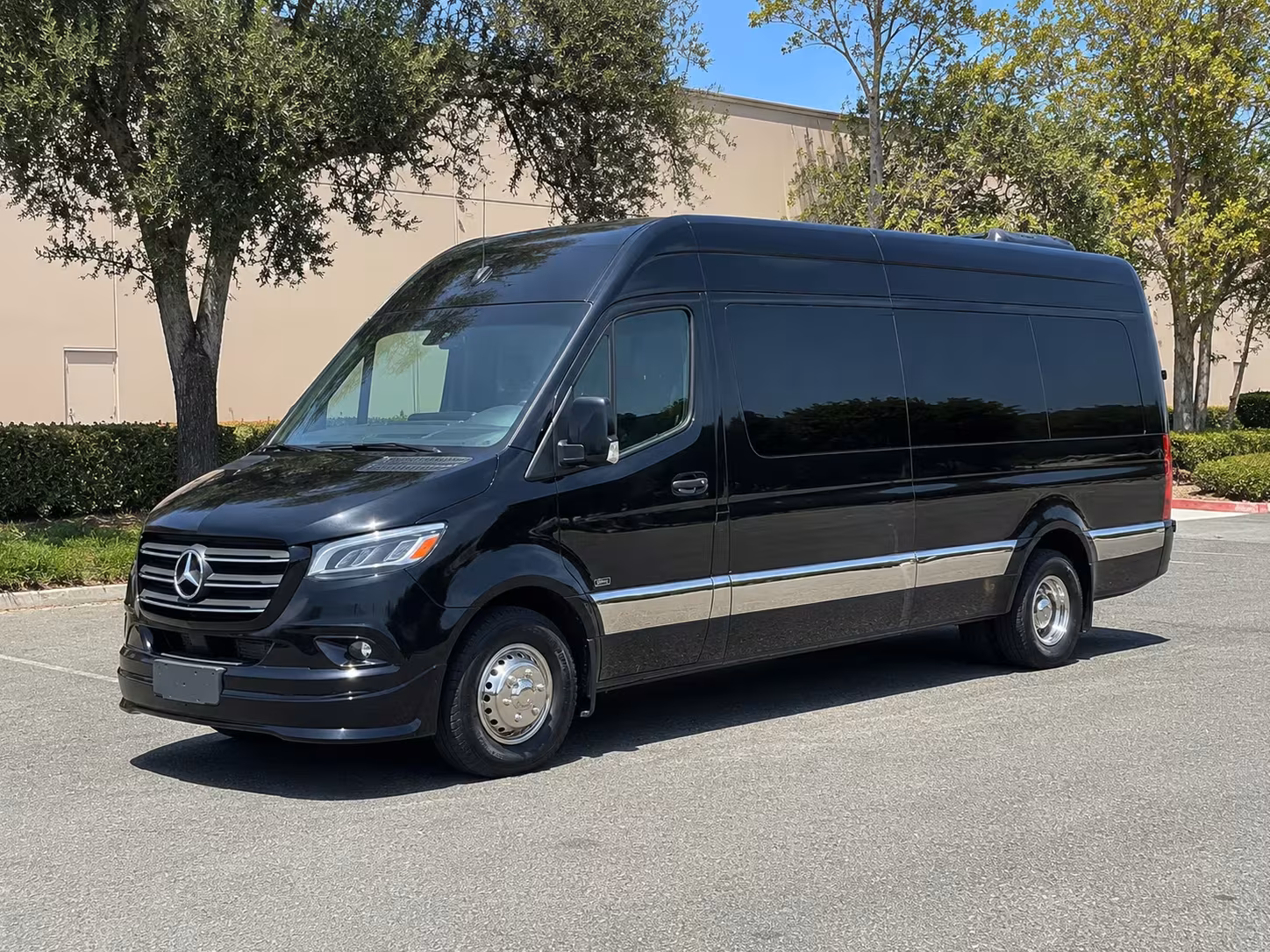 folsom sprinter van rental with driver