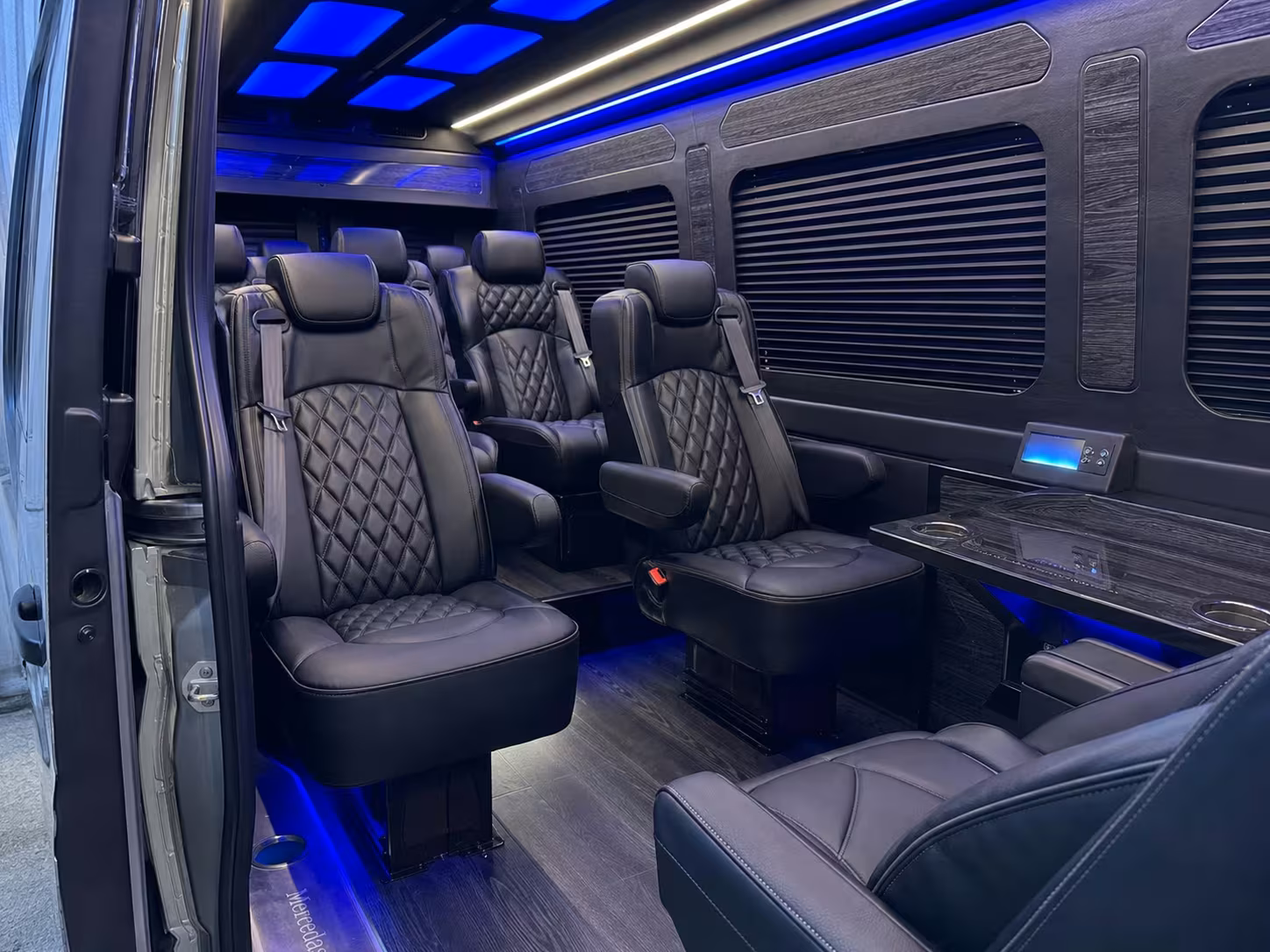 sprinter van transportation for groups and events across folsom